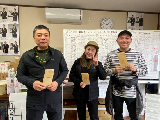 スキート競技入賞